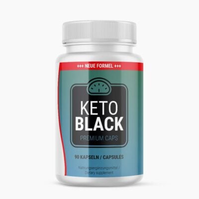KETO BLACK (90 Kapseln) | Ideal bei Abnehmwunsch - Das Original jetzt mit neuer Formel – Made in Germany