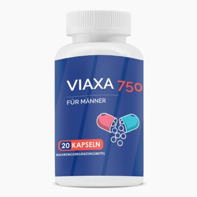 VIAXA 750 (20 Kapseln) (MHD SALE)| Supplement für Männer - Für mehr Leistung & Energie - Mit ausgewählten Zutaten - Made in Germany