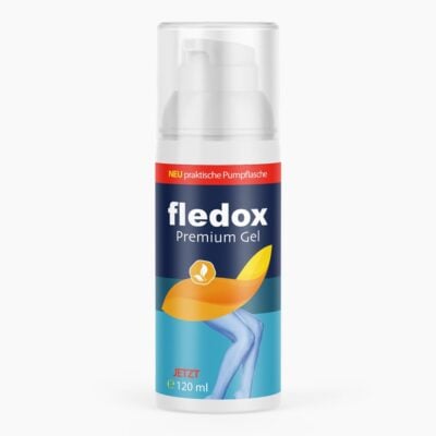 fledox Premium Gel (120 ml) | Ideal für die Gelenkpflege – Mit wohltuendem Wärmeeffekt - Im praktischen Pumpspender