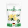 GREENFOXX Zitronensäure (3 kg) - Lebensmittelqualität - Vielseitig in Küche, Bad und Haushalt - Gibt Lebensmitteln Geschmack - Entkalker und Reinigungsmittel