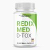 REDIXMED D-Tox (60 Kapseln) - Nahrungsergänzungsmittel in Kapsel Form