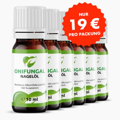 Onifungal Nagelöl (10 ml) (6er Set) - Aus 100% Teebaumöl