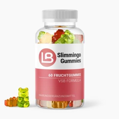 LB Slimming Gummies (60 Stück) | Leckere Fruchtgummis - Unterstützend beim Abnehmen - Im Monatsvorrat