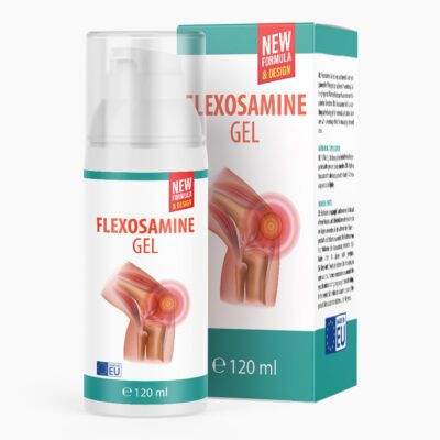 FLEXOSAMINE Gel (120 ml) | Ideal für die Gelenkpflege - Mit wohltuenden Wärmeeffekt - Im praktischen Pumpspender