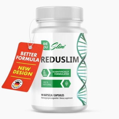 REDUSLIM Kapseln - Maxi-Pack (90 Kapseln) | Nahrungsergänzungsmittel - Unterstützend beim Abnehmen - Natürliche Zutaten - Mit Garcinia Cambogia