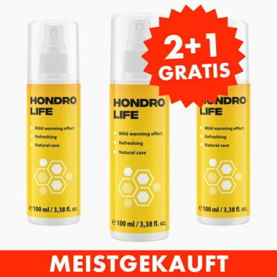 Hondrolife (100 ml) 2+1 GRATIS - Reich an natürlichen Inhaltsstoffen