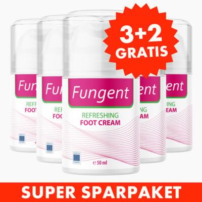 Fungent Creme (50 ml) 3+2 GRATIS - Gegen unangenehmen Fußgeruch