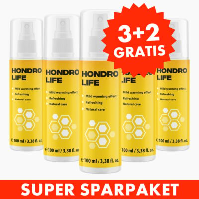 Hondrolife (100 ml) 3+2 GRATIS - Mit Eukalyptus & weiteren natürlichen Öl