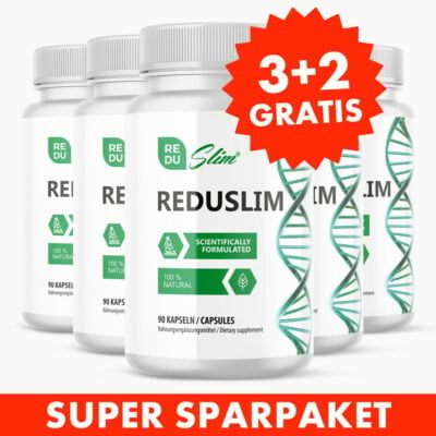 REDUSLIM Kapseln - Maxi-Pack (90 Kapseln) 3+2 GRATIS - Natürliche Zutaten