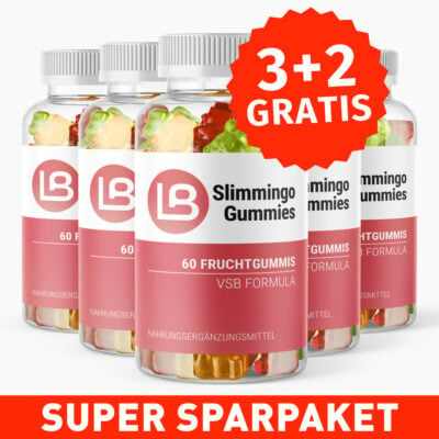Slimming Gummies 3+2 GRATIS - Mit innovativer VSB Formula