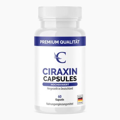 CIRAXIN CAPSULES (60 Kapseln) | Hochwertiges Supplement für aktive Männer - Für mehr Spaß zu zweit - Unter anderem mit Maca Pulver, L-Arginin & L-Citrullin