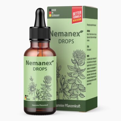 Nemanex Tropfen (30 ml) | Das Original aus der Werbung – Mit wohltuender Zutatenkombination – Gute Verträglichkeit