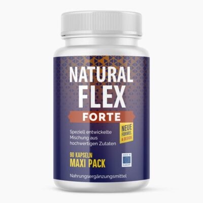 NATURAL FLEX FORTE (90 Kapseln) - Frei von Gluten & Laktose