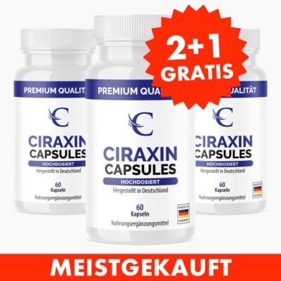 Ciraxin Capsule 2+1 GRATIS – Einnahme geeignet für sexuelle Aktivitäten
