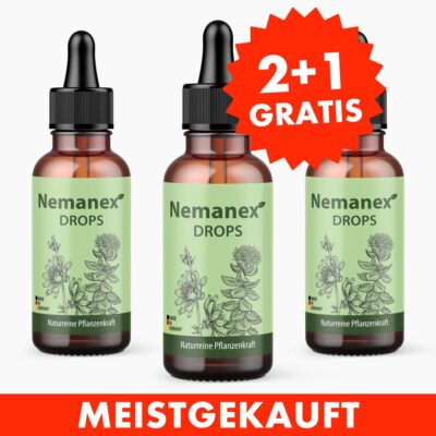 Nemanex Drops (30 ml) 2+1 GRATIS - Ideale Unterstützung bei einer Diät