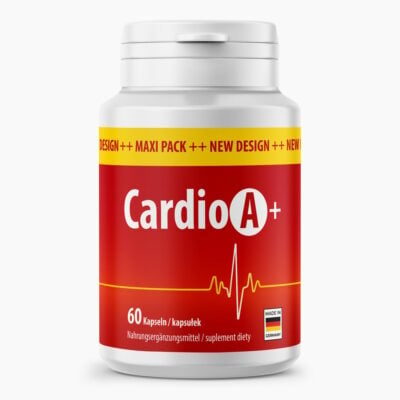 Original Cardio A+ (60 Kapseln) | Für einen ausgeglichenen & vitalen Lebensstil - Im praktischen Maxi-Pack – Made in Germany