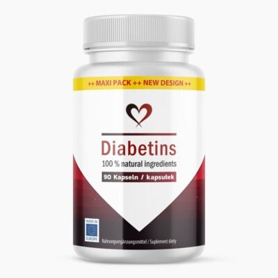 Original Diabetins im Maxi-Pack (90 Kapseln) | Vitaminreicher Pflanzen-Extrakt-Komplex - Für Männer & Frauen – Im großen 3 Monatsvorrat