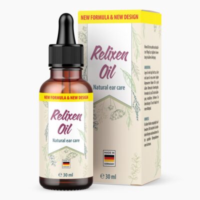 Original Relixen Oil (30 ml) | Sanftes Pflegeöl für deine Ohren – Mit Zutaten aus natürlichem Ursprung - Made in Germany