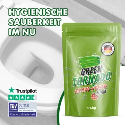 GREEN TORNADO Active Power Foam - Hergestellt in Deutschland