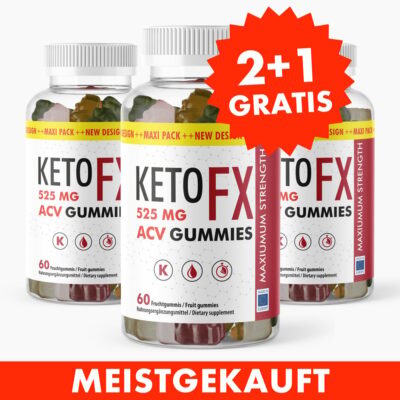 Keto FX Gummies (60 St.) 2+1 GRATIS - Ideal begleitend zu einer Diät