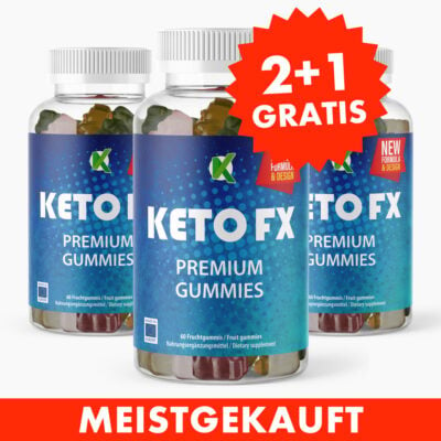 KETO FX PREMIUM GUMMIES (60 St.) 2+1 GRATIS - Fördert das Erreichen & Halten der Ketose