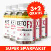 Keto FX Gummies (60 St.) 3+2 GRATIS - Mit Grüntee-Extrakt, Maca Pulver & L-Arginin