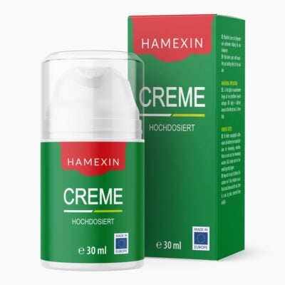 HAMEXIN Creme (30 ml) | Beruhigt die Haut & unterstützt die Regeneration - Schonend zur Haut - Ohne Nanopartikel oder Parabene