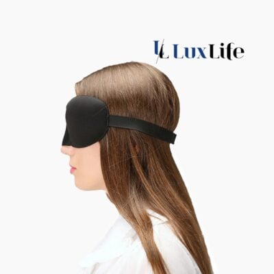 LuxLife Schlafmaske - Angenehme Passform
