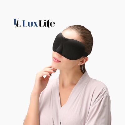 LuxLife Schlafmaske - Genug Raum für Wimpern