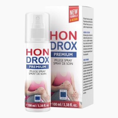 HONDROX Spray (100 ml) | Hochwertige Pflegelotion - Bei müden Gliedern & lästigen Schweregefühlen - Entspannende Effekte