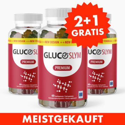 Glucoslym Gummies (60 St.) 2+1 GRATIS - Unterstützt bei ketogener Ernährung