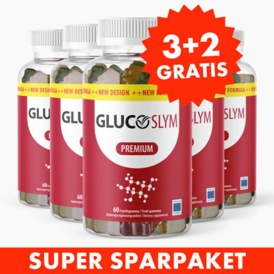 Glucoslym Gummies (60 St.) 3+2 GRATIS - deal für eine geplante Diät