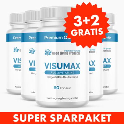 Visumax Augenvitamine 3+2 GRATIS - Mit Vitamin B, Tagetes Extrakt