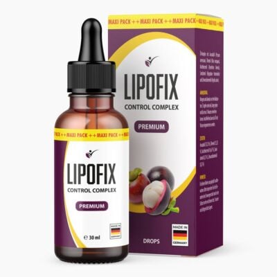 Original LIPOFIX im Maxi-Pack (30 ml) | Tropfen zum Abnehmen - Für die Gewichtskontrolle – Made in Germany