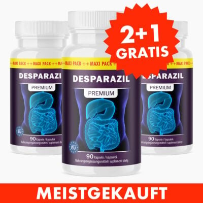 Desparazil (90 Kapseln) 2+1 GRATIS - Für Lebensenergie & Vitalität
