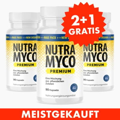 Nutra Myco Kapseln (90 St.) 2+1 GRATIS - Für ein natürliches Gleichgewicht