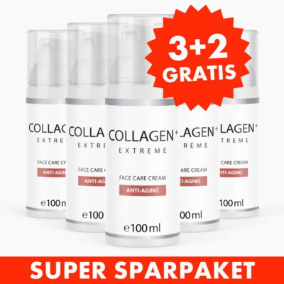 Collagen Plus Extreme (100ml) 3+2 GRATIS - Für Gesicht, Hals & Dekolleté