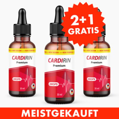 Original CARDIRIN (30ml) 2+1 GRATIS - Unterstützt dich & deinen Körper -