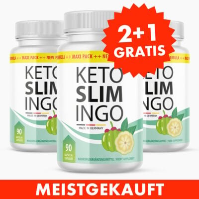 Original Keto Slim Kapseln (90 St.) 2+1 GRATIS - Regulierung der Fettverdauung
