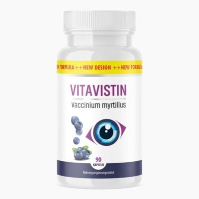 VITAVISTIN Kapseln (90 St.) | Für deine Augen – Mit natürlichen, bewährten Zutaten – Im praktischen 3-Monatsvorrat