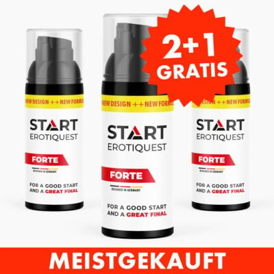 Start Erotiquest Forte (100 ml) 2+1 GRATIS - Für den aktiven Mann