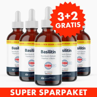 Basilitin - Basilikum-Extrakt Haarkur (100 ml) 3+2 GRATIS