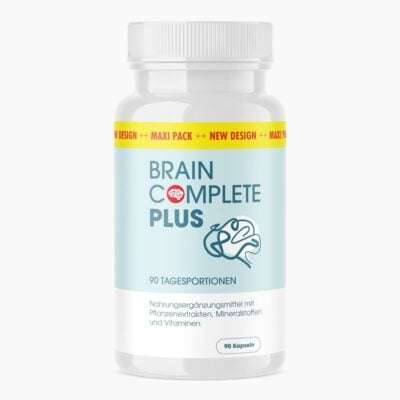 Brain Complete Plus (90 Kapseln) - Deine tägliche, natürliche Unterstützung