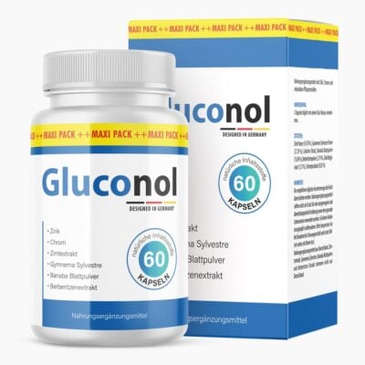 Gluconol Maxi-Pack (60 Kapseln) - Hochwertiges Nahrungsergänzungsmittel
