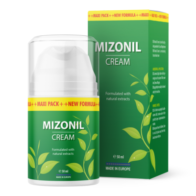 MIZONIL CREAM im Maxi-Pack (50 ml) | Pflegende Fuß- & Nagelcreme – Beruhigt & regeneriert die Haut - Im hygienischen Pumpspender