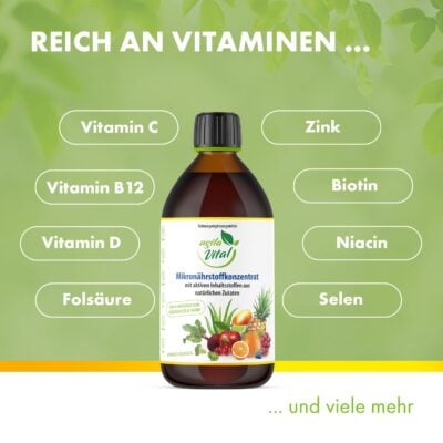AGILA VITAL Mikronährstoffkonzentrat (500 ml) – Vitamine