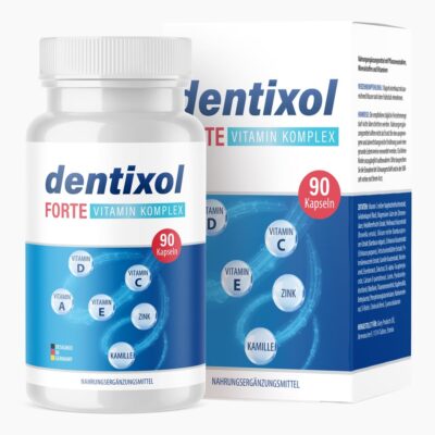 dentixol FORTE (90 Kapseln) | Unterstützung für deine Zähne - Mit hochwertigen Pflanzenextrakten – Im 3-Monatsvorrat
