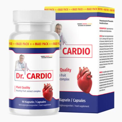 Dr. CARDIO im Maxi-Pack (90 Kapseln) | Für ein harmonisches Wohlbefinden – Mit wertvollen Vitaminen & Mineralien – Im 3-Monatsvorrat